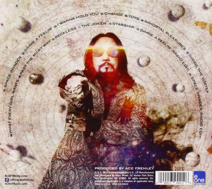 Frehley, Ace - Space Invader (Deluxe Ed. digipak with 2 bonus tracks) - CD - New