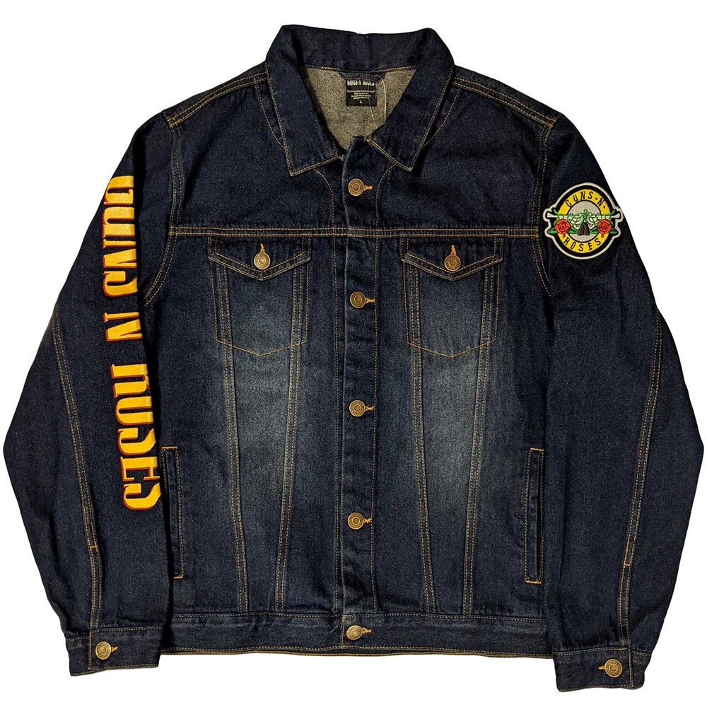Guns N Roses - Appetite For Destruction Washed Denim Jacket