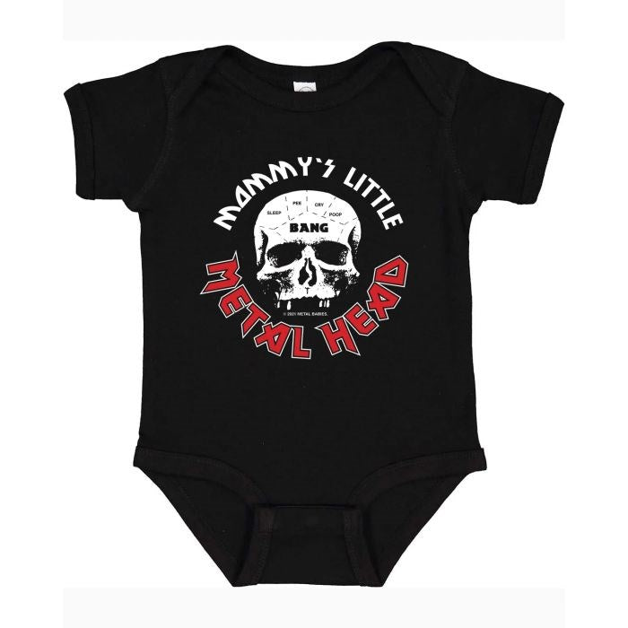 Metalbubs - Mommy's Little Metalhead Black Onesize - COMING SOON