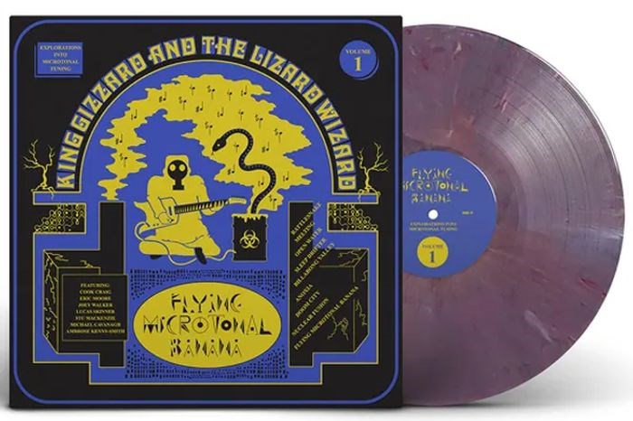 King Gizzard And The Lizard Wizard - Flying Microtonal Banana (2023 Lucky Rainbow Ed. Eco-Mix vinyl reissue with outer sleeve) - Vinyl - New