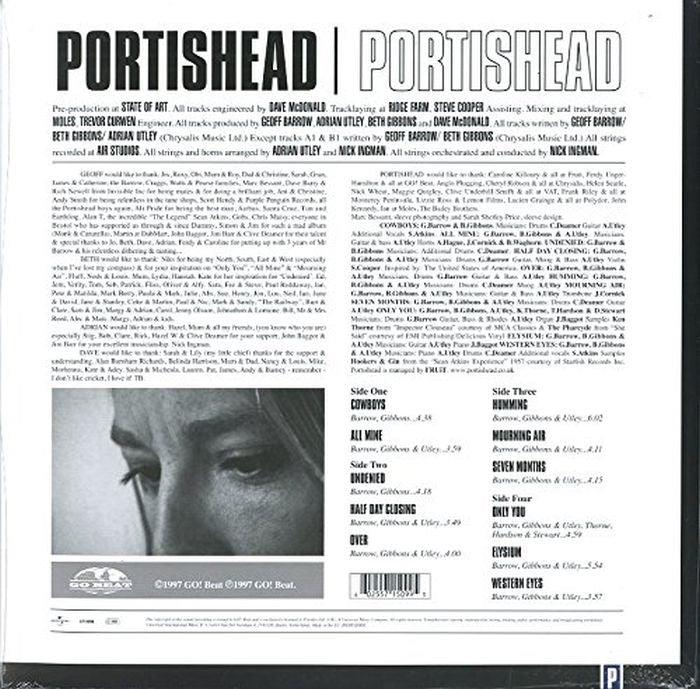 Portishead - Portishead (1997) (2017 2LP reissue) - Vinyl - New