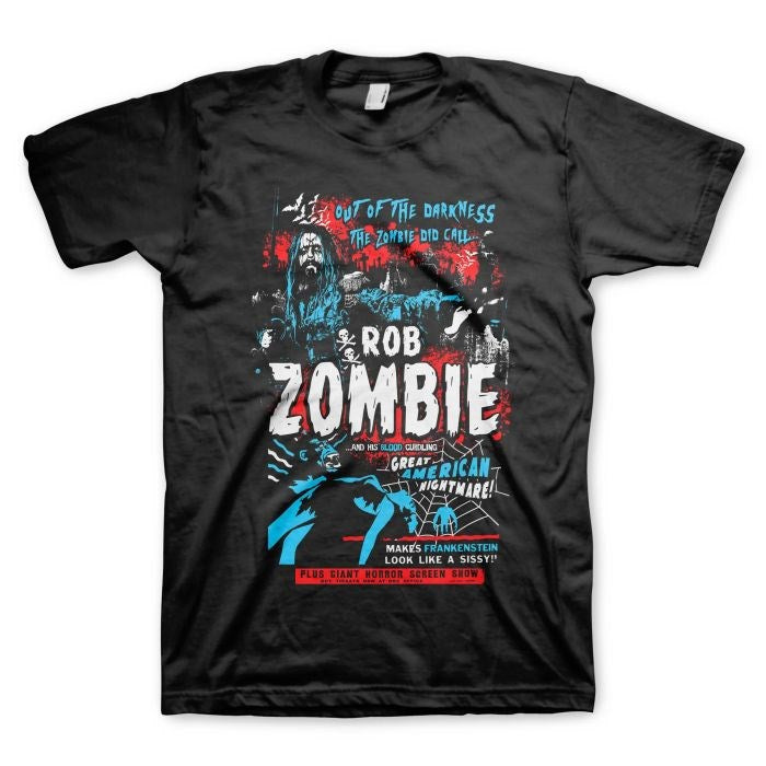 Zombie, Rob - Zombie Call Black Shirt - 100% Official Merchandise