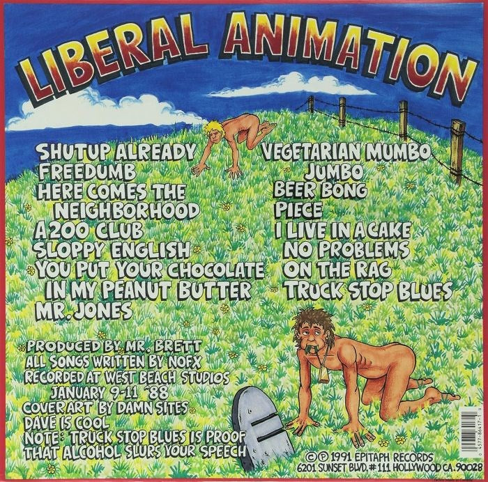 NOFX - Liberal Animation - Vinyl - New