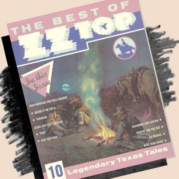 ZZ Top - Best Of ZZ Top, The (2024 Blue-Jean Blue vinyl reissue) - Vinyl - New