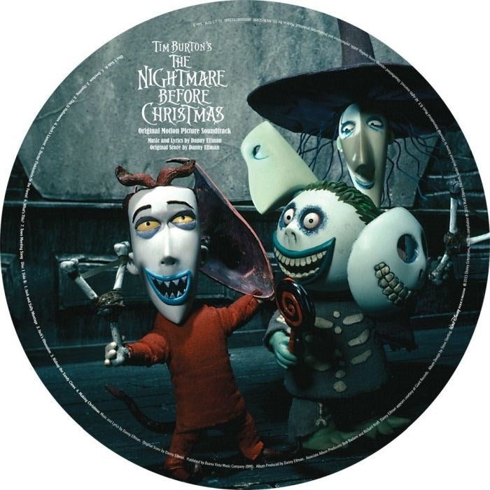 Soundtrack - Nightmare Before Christmas, The (O.S.T.) (2021 2LP Picture Disc gatefold reissue) - Vinyl - New