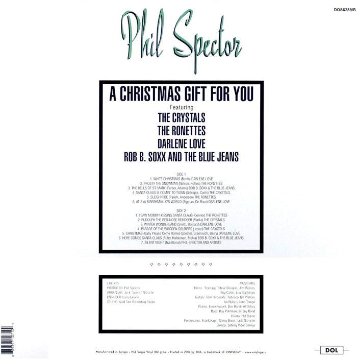 Various Artists - Phil Spector Christmas Album, The (Ltd. Ed. 2023 180g Gold vinyl reissue) - Vinyl - New