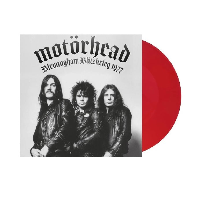 Motorhead - Birmingham Blitzkrieg 1977 (Red & Black Splatter Vinyl) - Vinyl - New