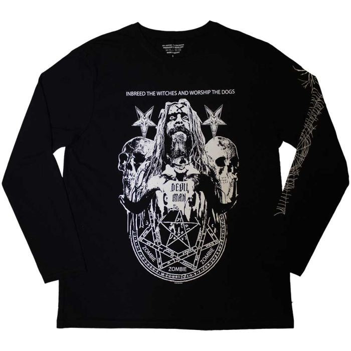 Zombie, Rob - Devil Man Long Sleeve Black Shirt