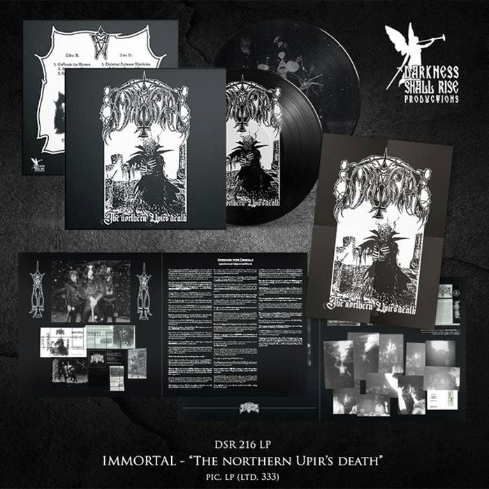 Immortal - Northern Upir's Death, The (Ltd. Ed. Transparent Ice vinyl - 333 copies) - Vinyl - New