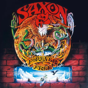 Saxon - Forever Free (Ltd. Ed. 2025 180g White vinyl reissue - numbered ed. of 1000) - Vinyl - New