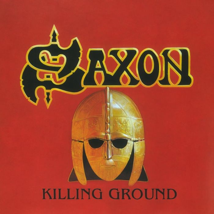 Saxon - Killing Ground (Ltd. Ed. 2025 180g Red & Silver Marbled vinyl reissue - numbered ed. of 1000) - Vinyl - New