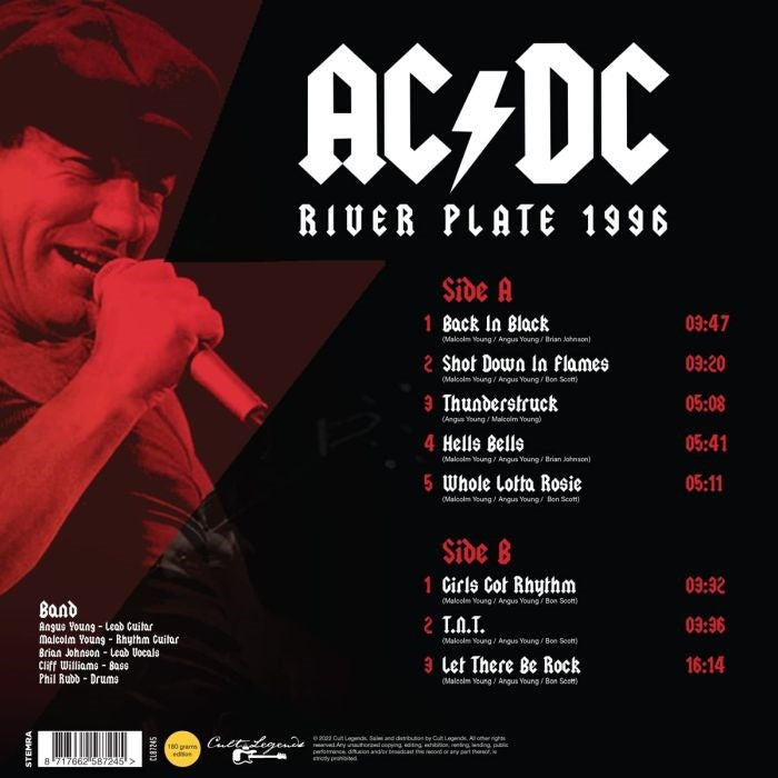 ACDC - River Plate 1996: Live Radio Broadcast (180g) - Vinyl - New