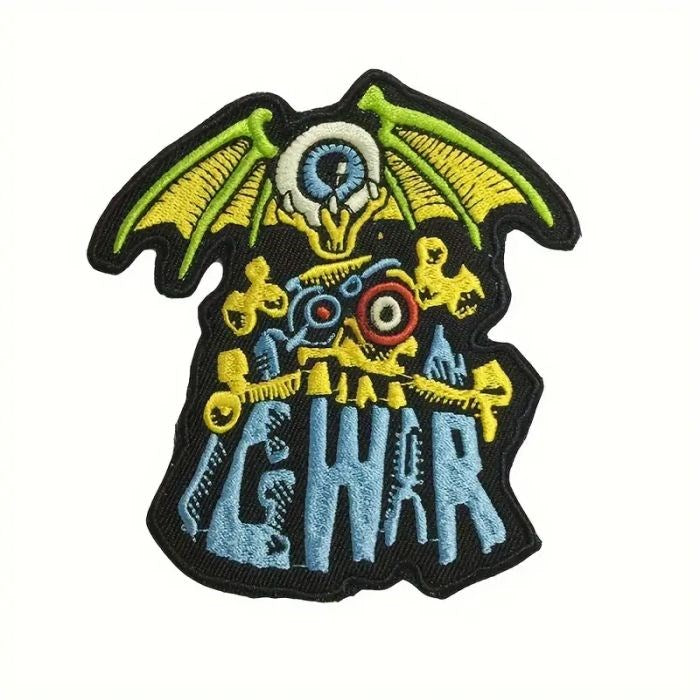 Gwar- Logo (95mm x 100mm) Sew-On Patch