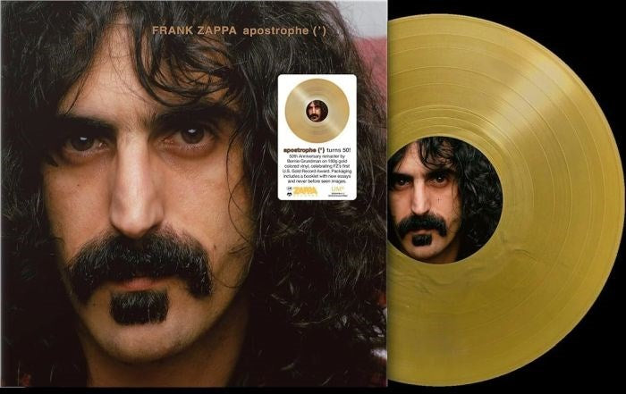 Zappa, Frank - Apostrophe (') (2024 50th Anniversary 180g Gold vinyl remastered reissue) - Vinyl - New