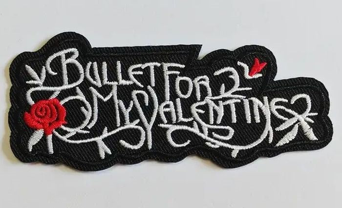Bullet For My Valentine - Logo (100mm x 45mm) Sew-On Patch