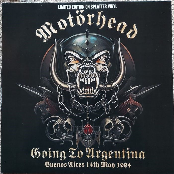Motorhead - Going To Argentina: Buenos Aires 14th May 1994 (Ltd. Ed. Black & Orange Splatter vinyl - numbered ed. of 500) - Vinyl - New