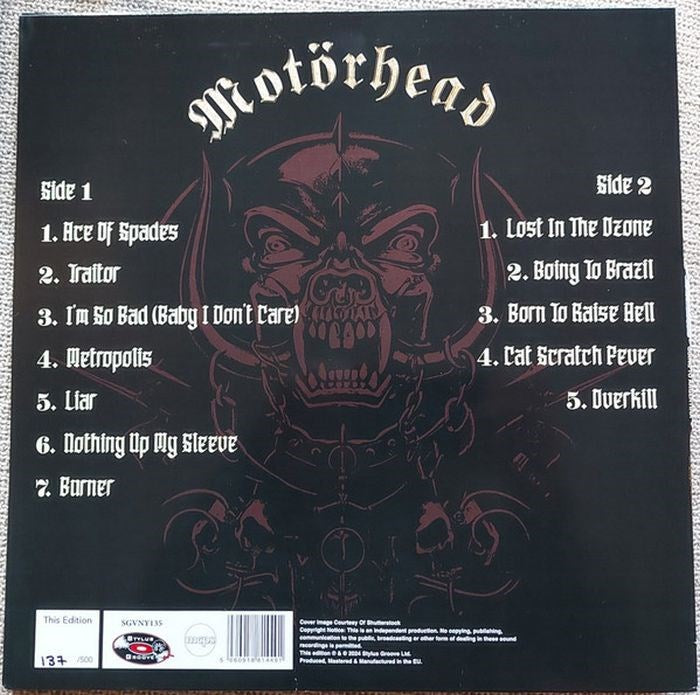 Motorhead - Going To Argentina: Buenos Aires 14th May 1994 (Ltd. Ed. Black & Orange Splatter vinyl - numbered ed. of 500) - Vinyl - New