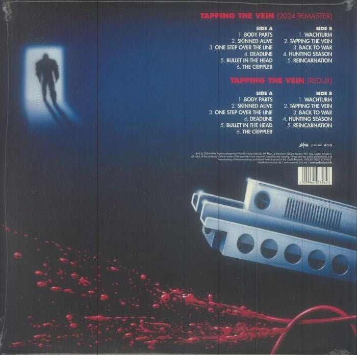 Sodom - Tapping The Vein (2024 Expanded Ed. 2LP Red vinyl remastered gatefold reissue) - Vinyl - New