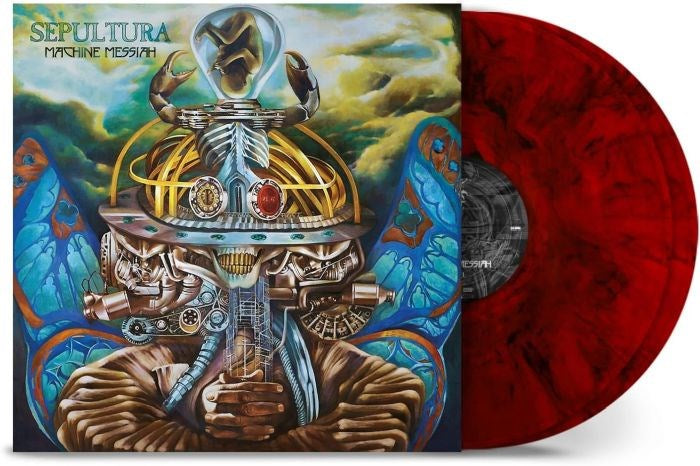 Sepultura - Machine Messiah (2024 180g 2LP Red Black Marbled vinyl gatefold reissue) - Vinyl - New