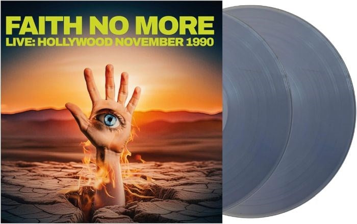 Faith No More - Live: Hollywood November 1990 (2LP Clear vinyl gatefold) - Vinyl - New