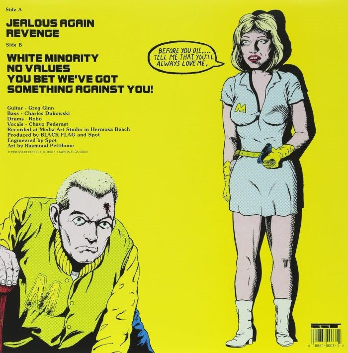 Black Flag - Jealous Again (12" EP) - Vinyl - New