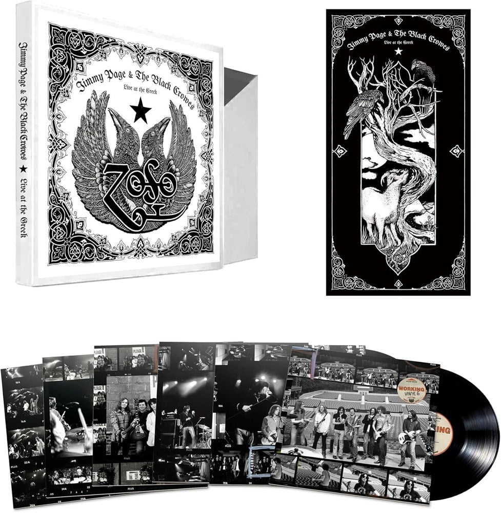 Page, Jimmy & The Black Crowes - Live At The Greek (2025 25th Anniversary 180g 6LP Box Set reissue) - Vinyl - New