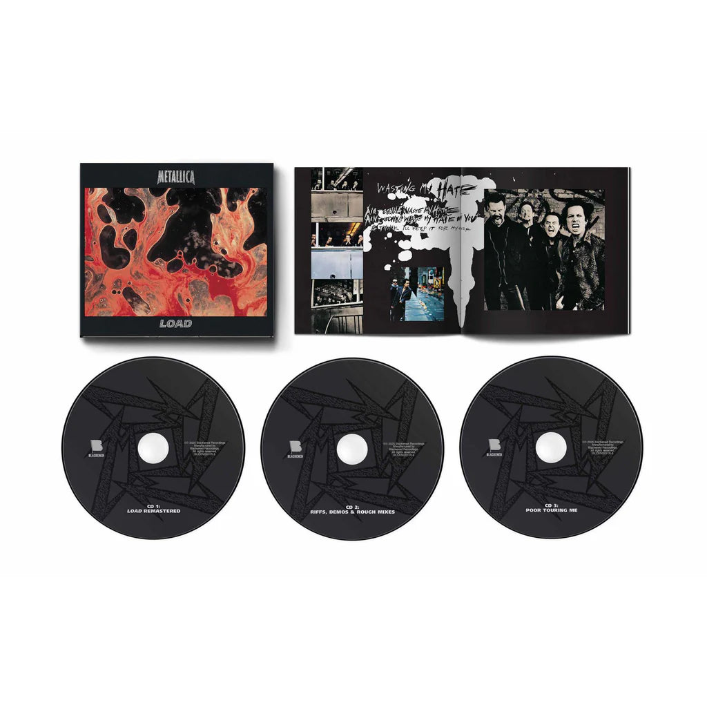 Metallica - Load (2025 Expanded Ed. 3CD remastered reissue) - CD - New
