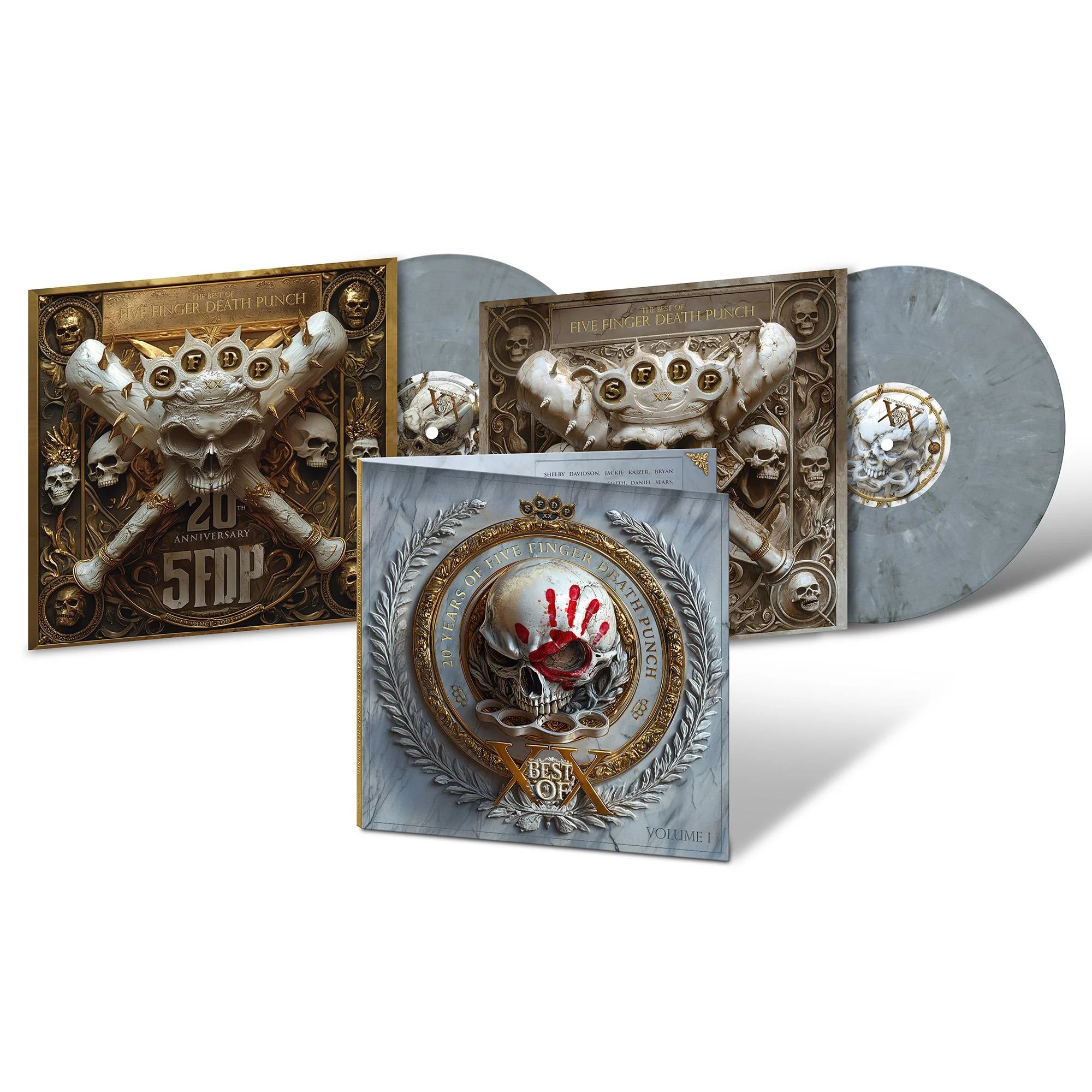 Five Finger Death Punch - 20 Years Of Five Finger Death Punch: Best Of Volume I (2LP Special Recycled vinyl gatefold) - Vinyl - New