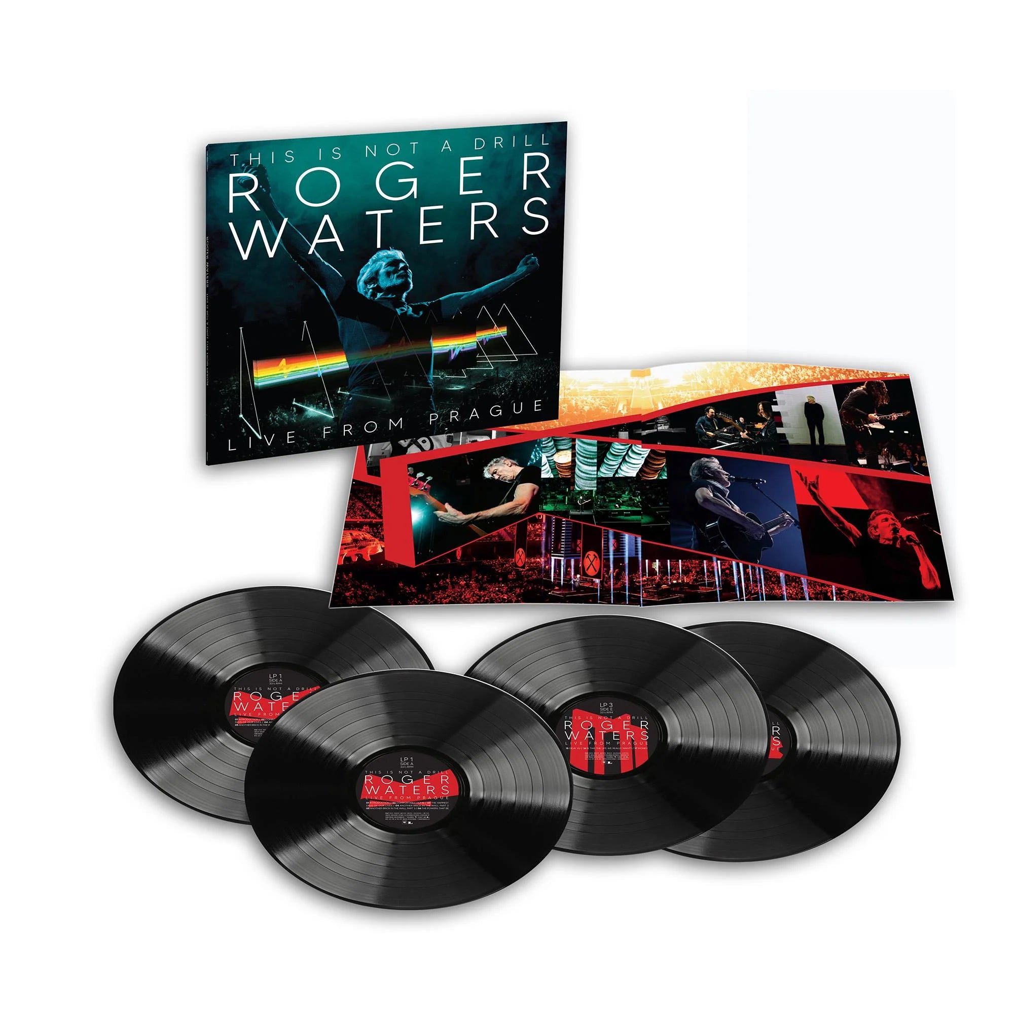 Waters, Roger - This Is Not A Drill: Live From Prague (4LP) - Vinyl - New - PRE-ORDER