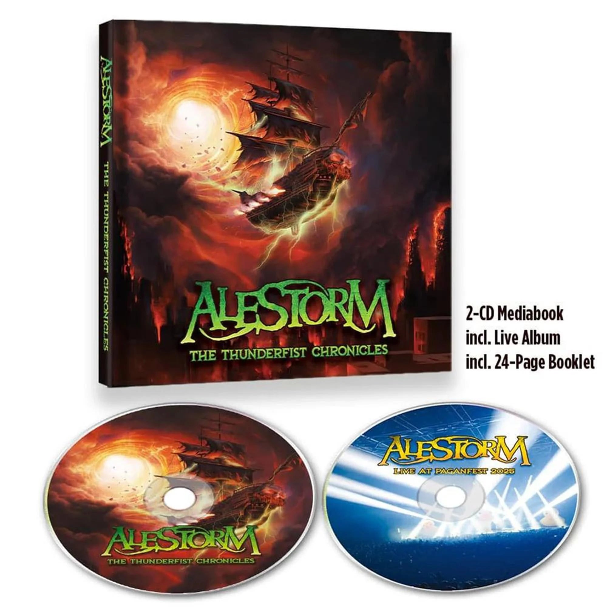 Alestorm - Thunderfist Chronicles, The (2CD mediabook) - CD - New