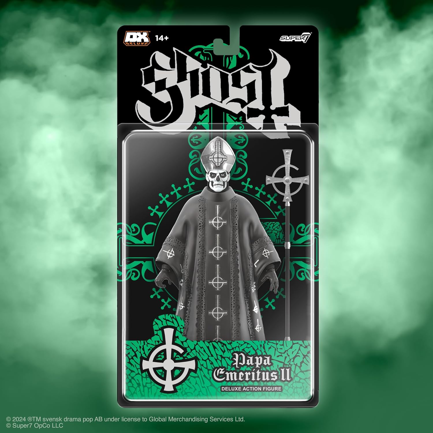 Ghost - Papa Emeritus II DELUXE 7 inch Super7 ReAction Figure