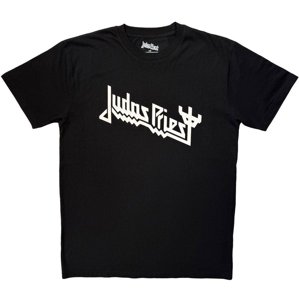Judas Priest - Logo Black Shirt (Mono Logo Range) - 100% Official Merchandise - COMING SOON