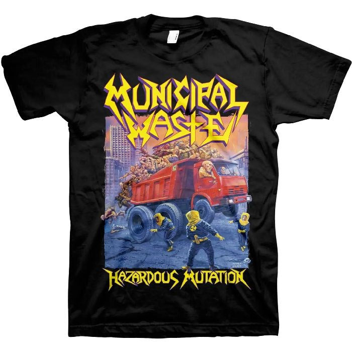 Municipal Waste - Hazardous Waste Black Shirt - 100% Official Merchandise - COMING SOON