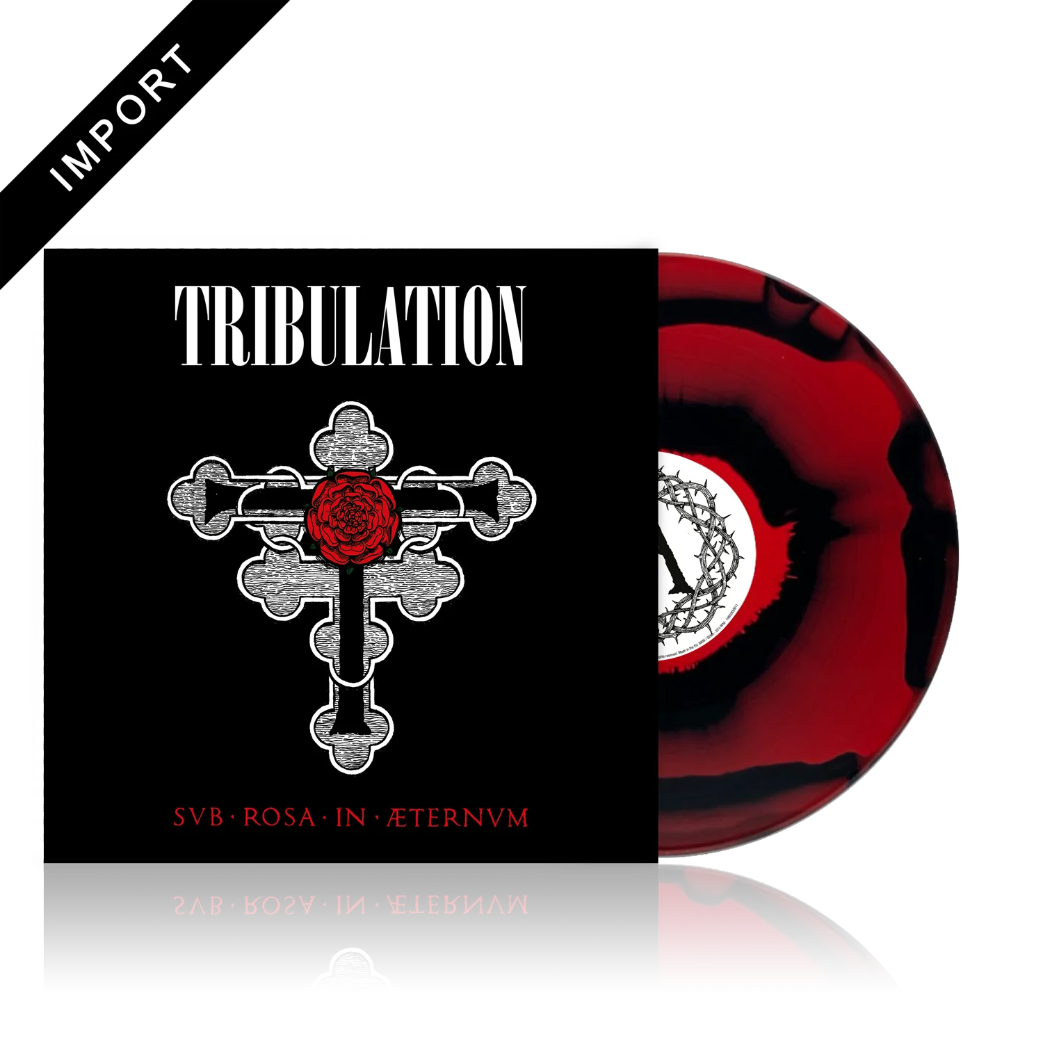 Tribulation - Sub Rosa In Aetrnum (Ltd. Ed. 180g Red & Black A/B Split Effect vinyl gatefold with 16 page booklet) - Vinyl - New