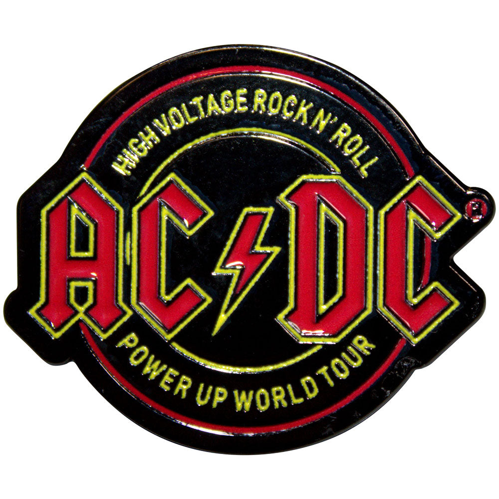 ACDC - Pin Badge (35mm x 30mm) - High Voltage Power Up Tour