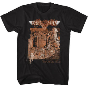 Aerosmith - Toys In The Attic Black Shirt