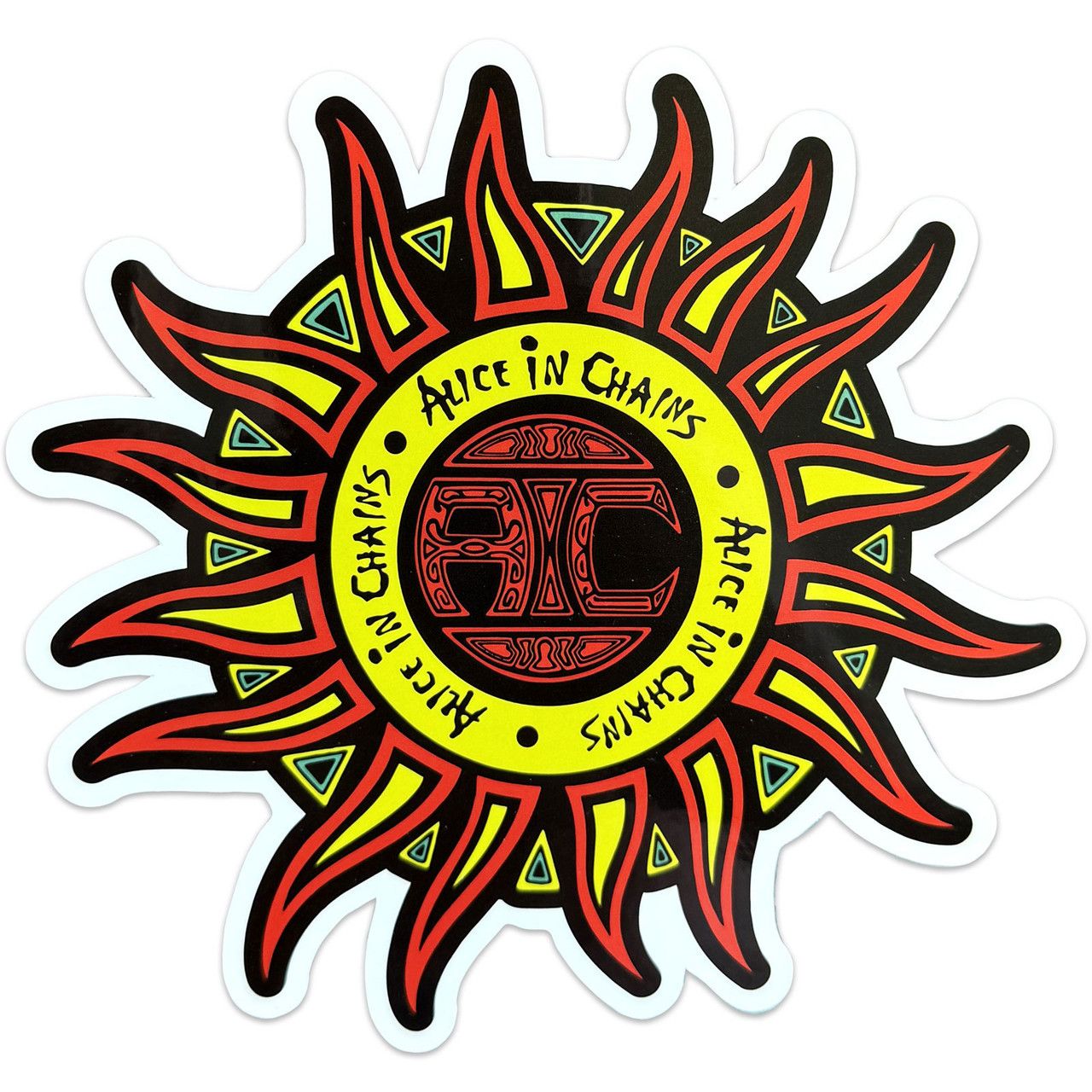 Alice In Chains - Sticker () - Sun Logo - COMING SOON