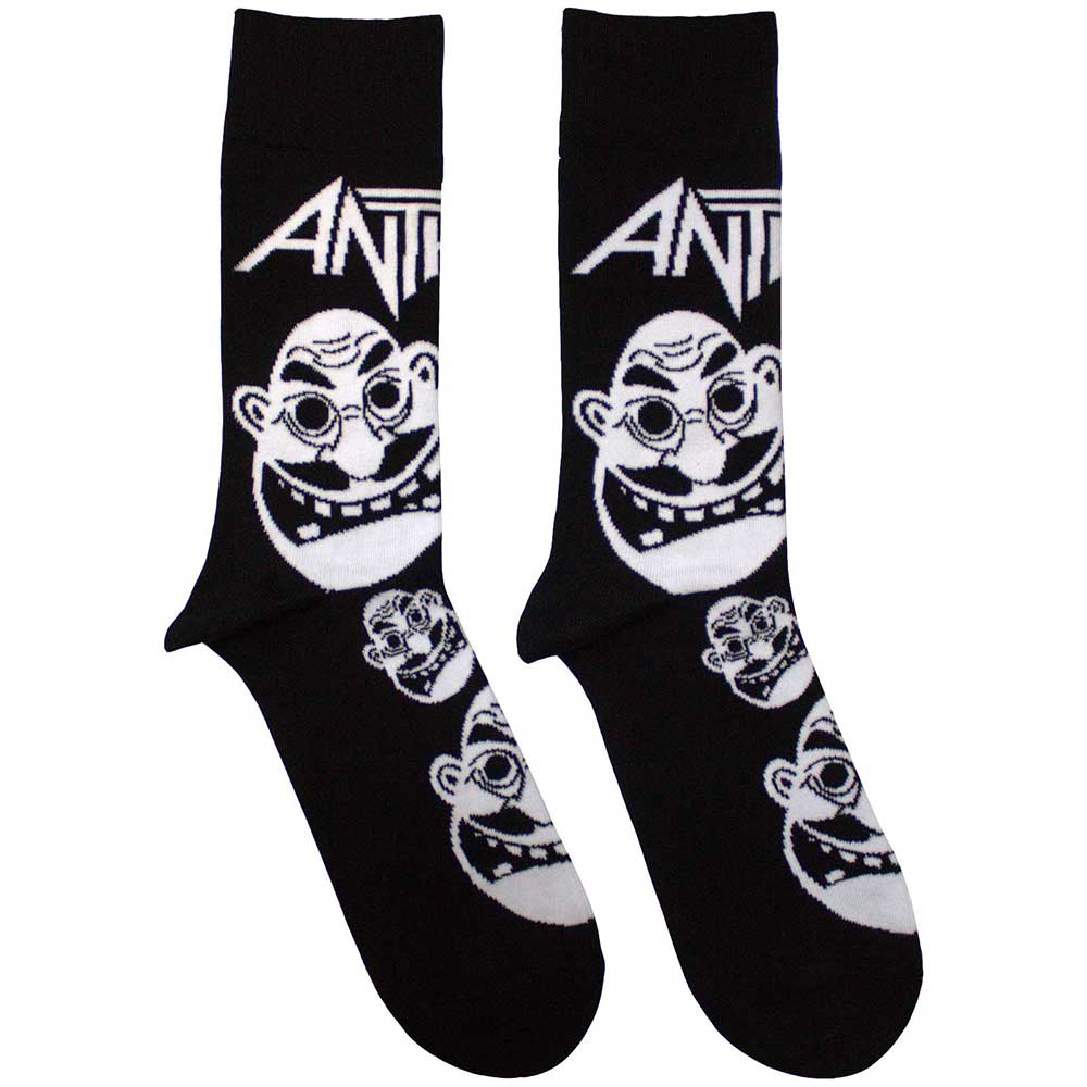 Anthrax - Crew Socks (Fits Sizes 7 to 11) - Not Stacked