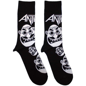Anthrax - Crew Socks (Fits Sizes 7 to 11) - Not Stacked