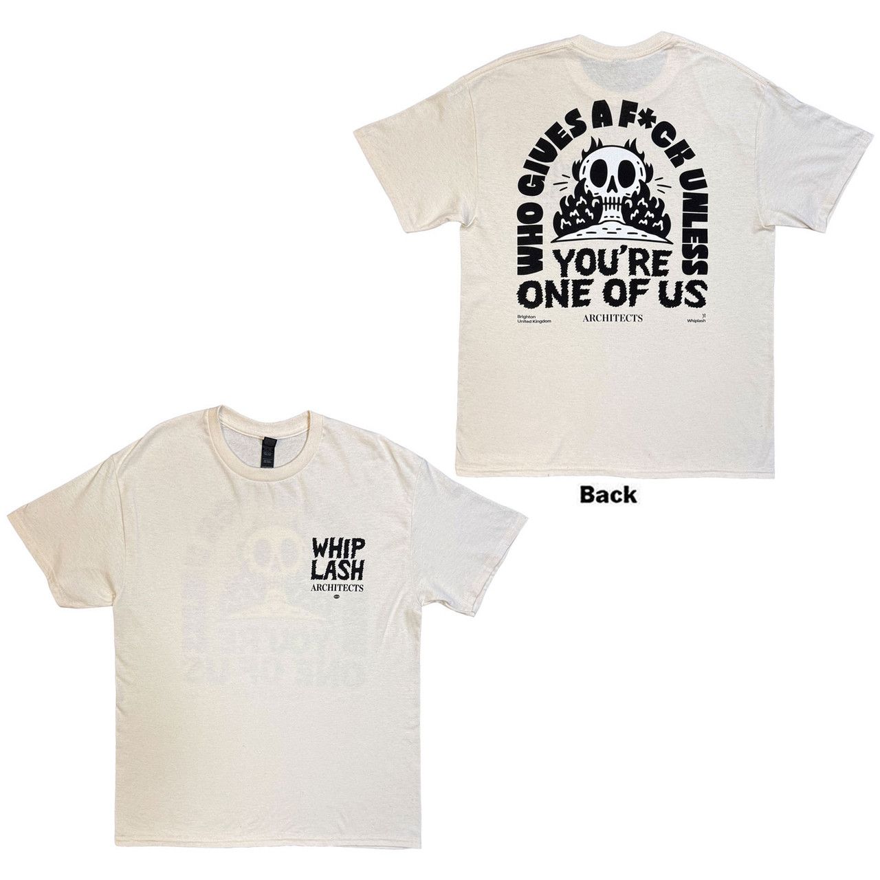 Architects - Who Gives A F*ck Natural Shirt - COMING SOON