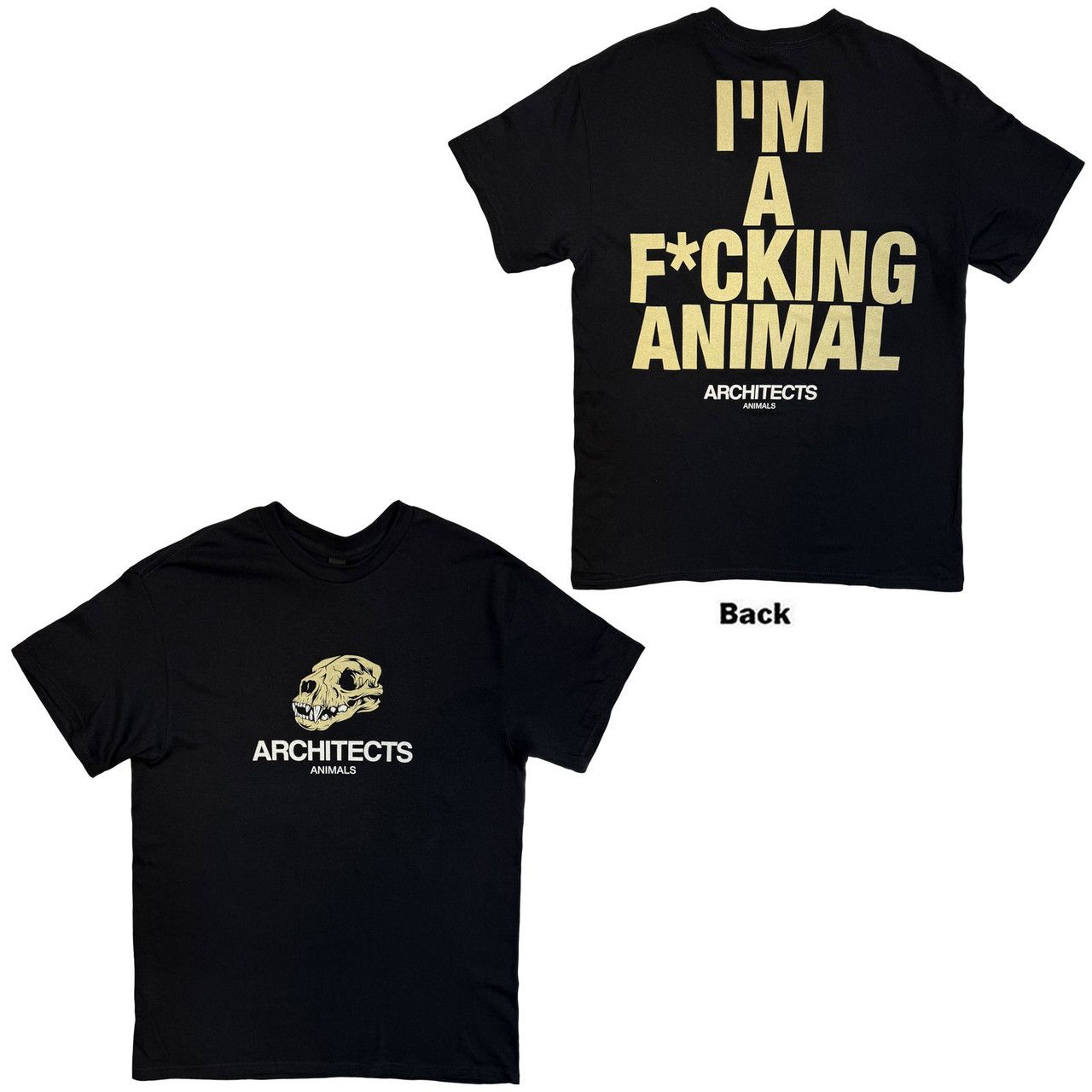 Architects - I'm A F*cking Animal Black Shirt - COMING SOON