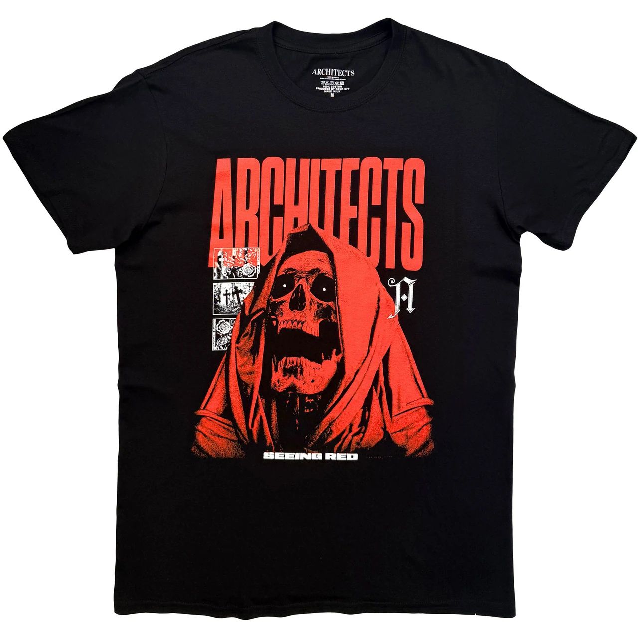 Architects - Seeing Red Reaper Black Shirt - 100% Official Merchandise - COMING SOON