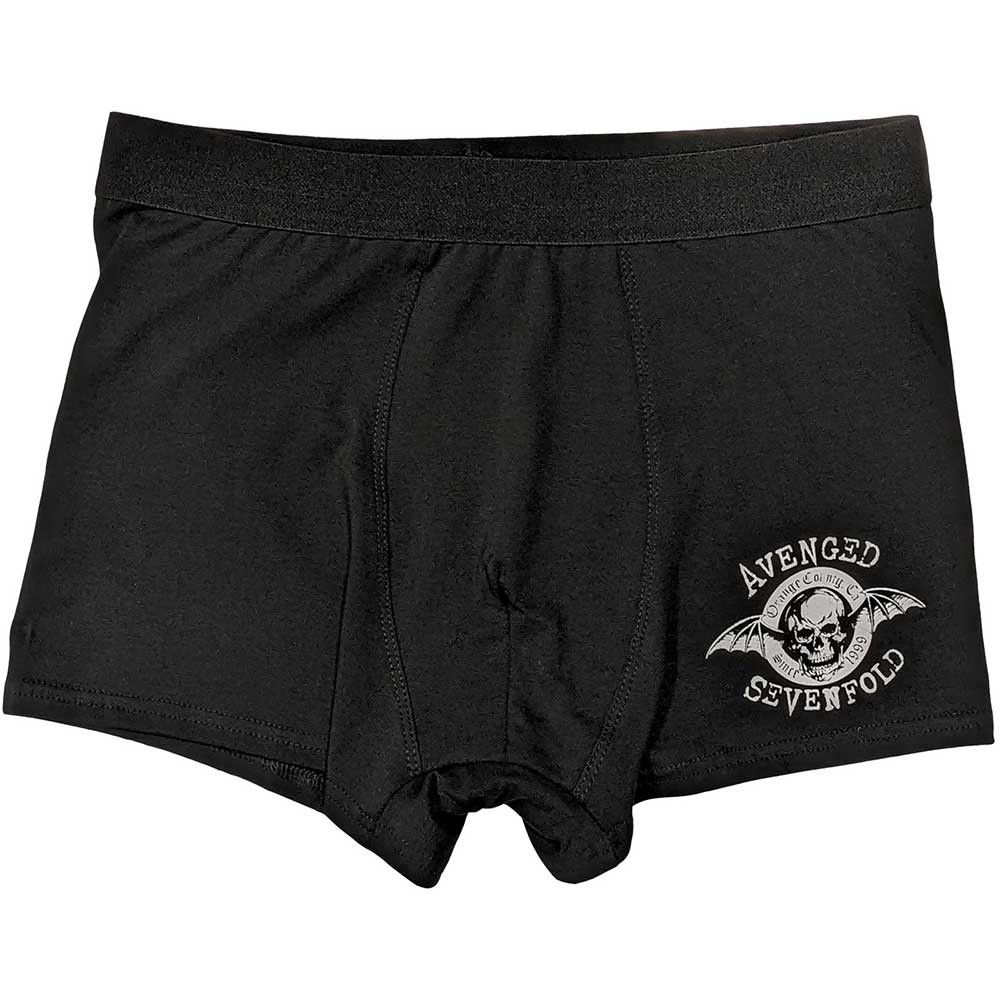Avenged Sevenfold - Classic Deathbat Black Cotton Undies - COMING SOON
