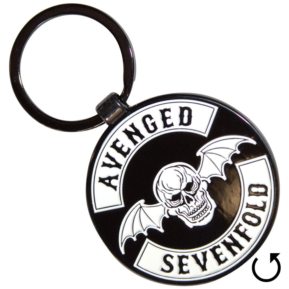 Avenged Sevenfold - Keyring (Deathbat Double Sided) - COMING SOON