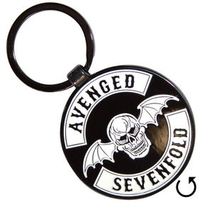 Avenged Sevenfold - Keyring (Deathbat Double Sided) - COMING SOON