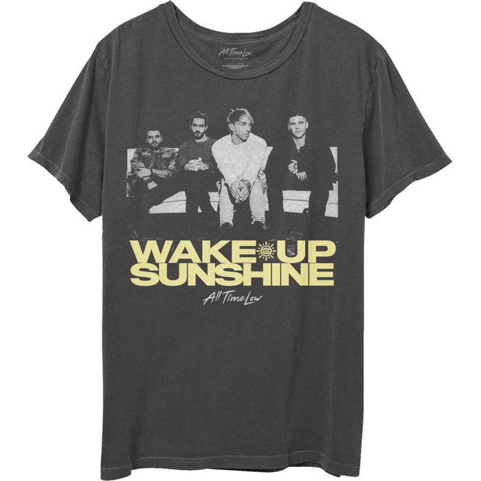 All Time Low - Wake Up Sunshine Charcoal Shirt