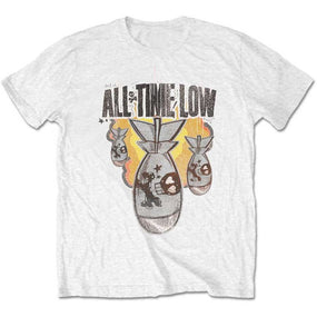 All Time Low - Da Bomb White Shirt