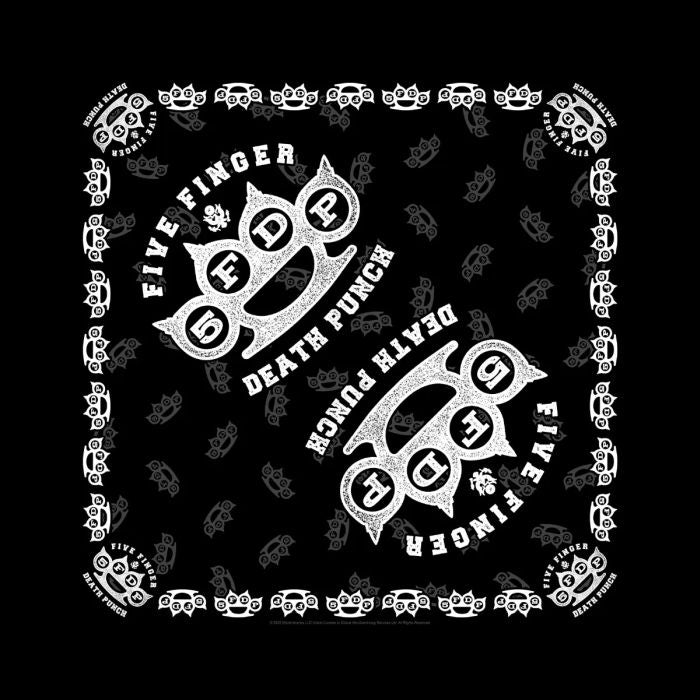 Five Finger Death Punch  - Bandana (Knuckles) (540mm x 520mm)