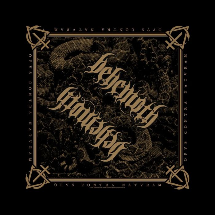 Behemoth  - Bandana (Opvs Contra Natvram) (540mm x 520mm)