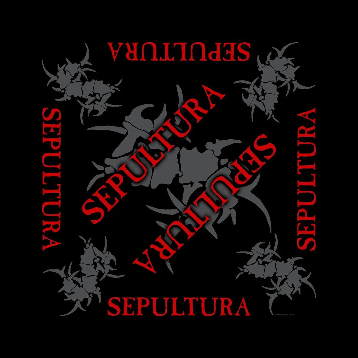 Sepultura - Bandana - Logo (540mm x 520mm)